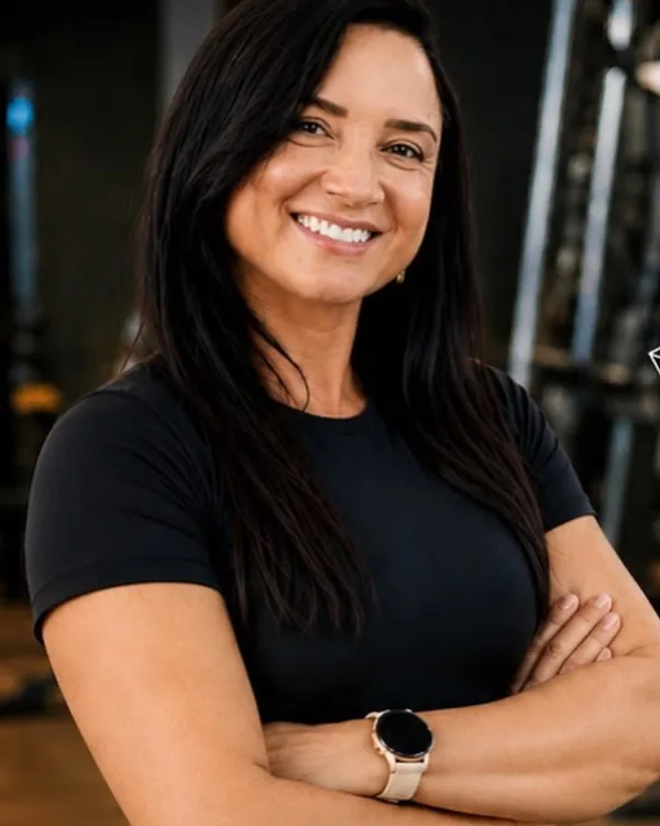 Ana Paula Ferreira na academia